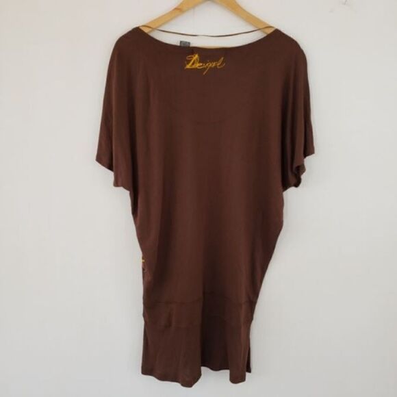 Desigual Brown Carly Tunic - Picture 4 of 5